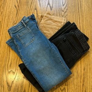 3 Pairs Gap Girls jeans/cords